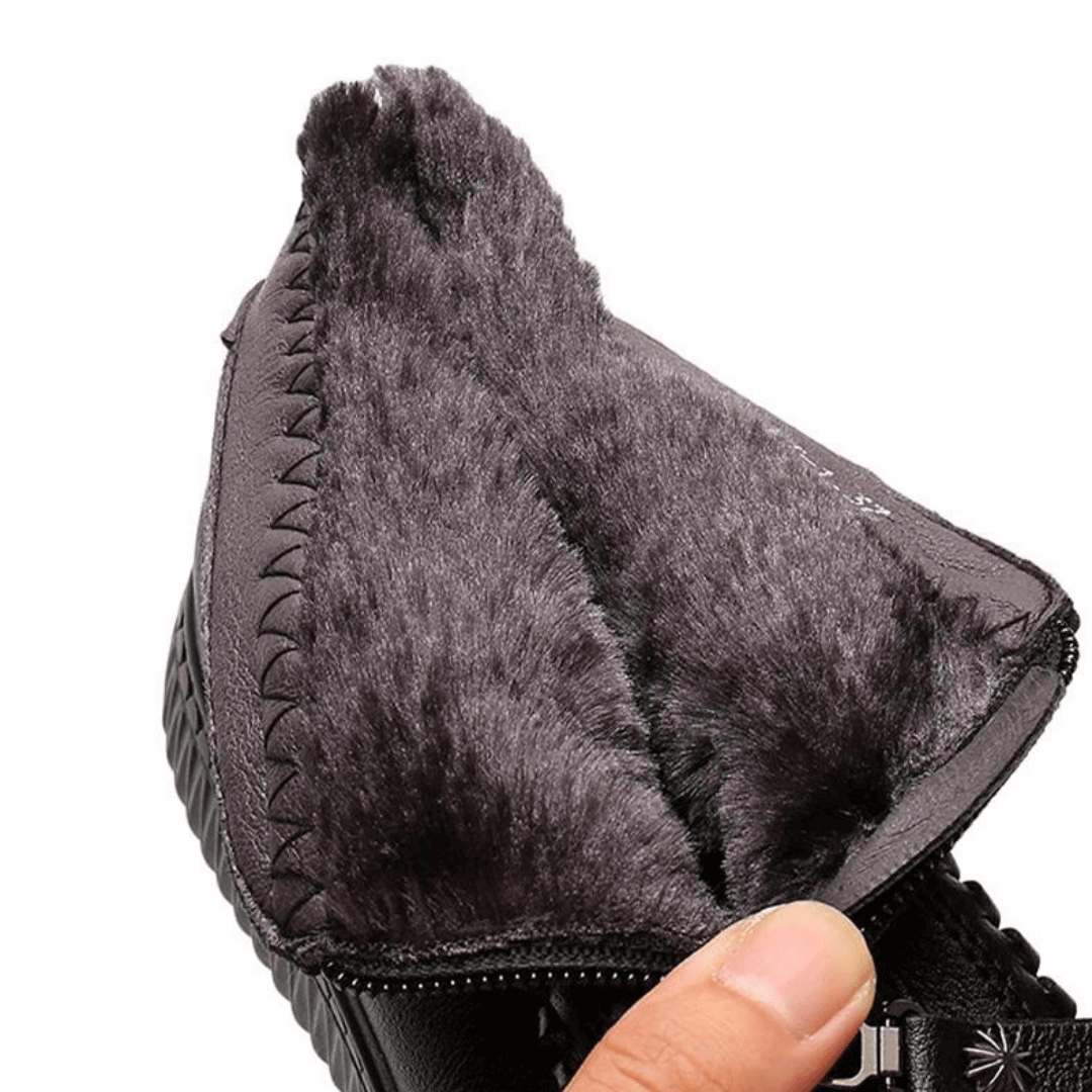 Bota de Inverno Impermeável com Interior Aveludado Hot Comfort